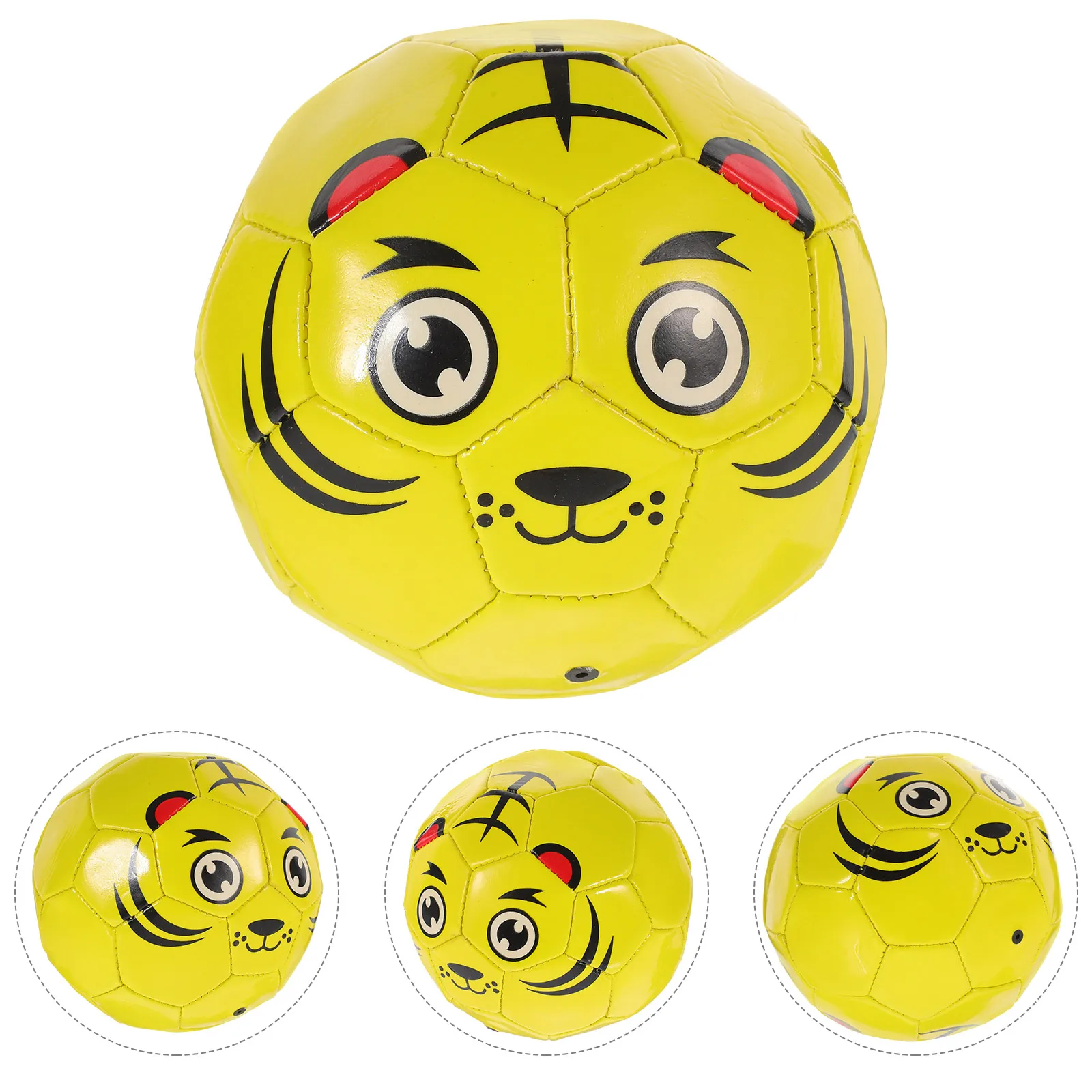 การ์ตูนฟุตบอลฟุตบอลขนาดเล็กเด็กกีฬาในร่มของเล่นสําหรับทารก Pu เด็กเด็กกลางแจ้ง