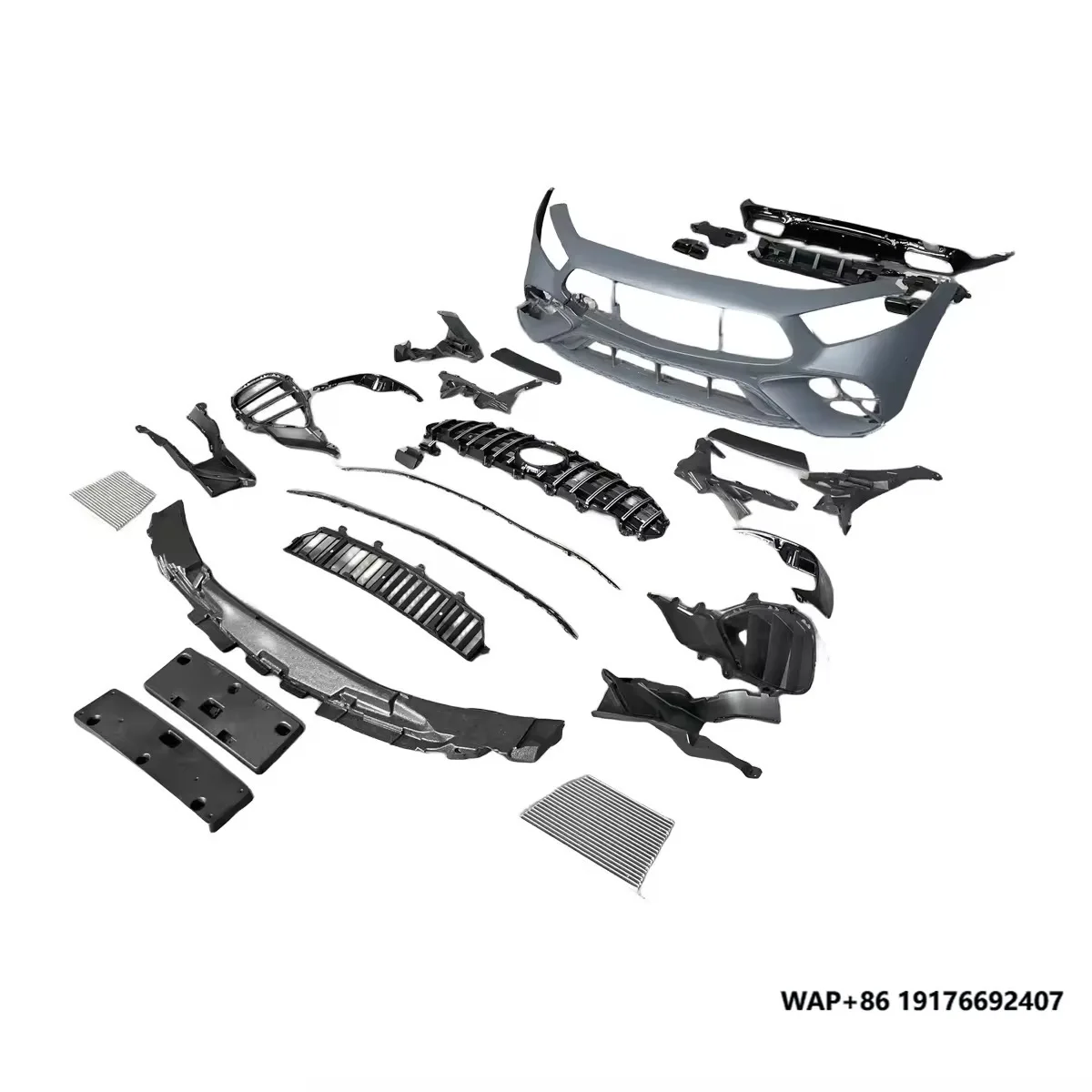 

Car Conversion Bodykit Benz C257 CLS Upgrades the CLS AMG GT Bodykit Front Bumper Grill Rear Diffuser Body Kit for W257 CLS