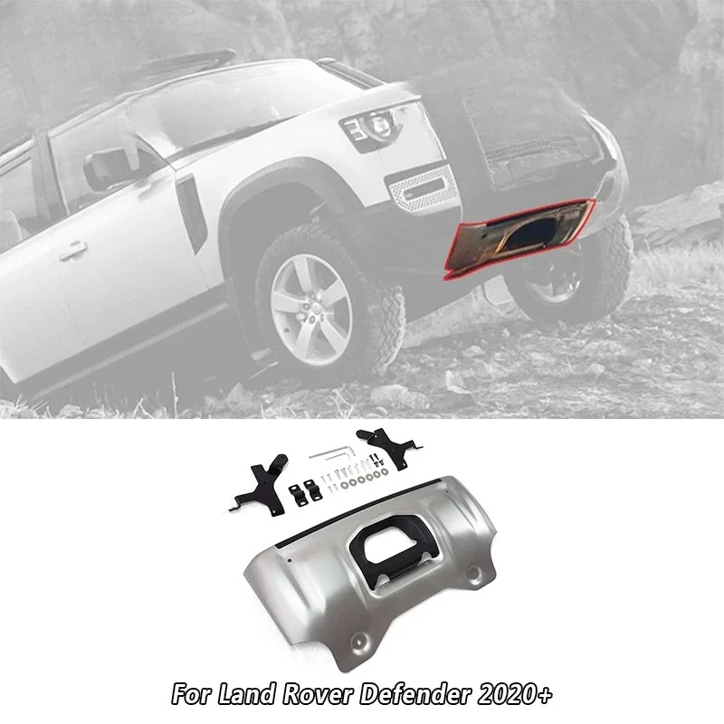 It is suitable for Land Rover New Defender L663 front and lower guard plate aluminum alloy anti-collision 90/110 universal