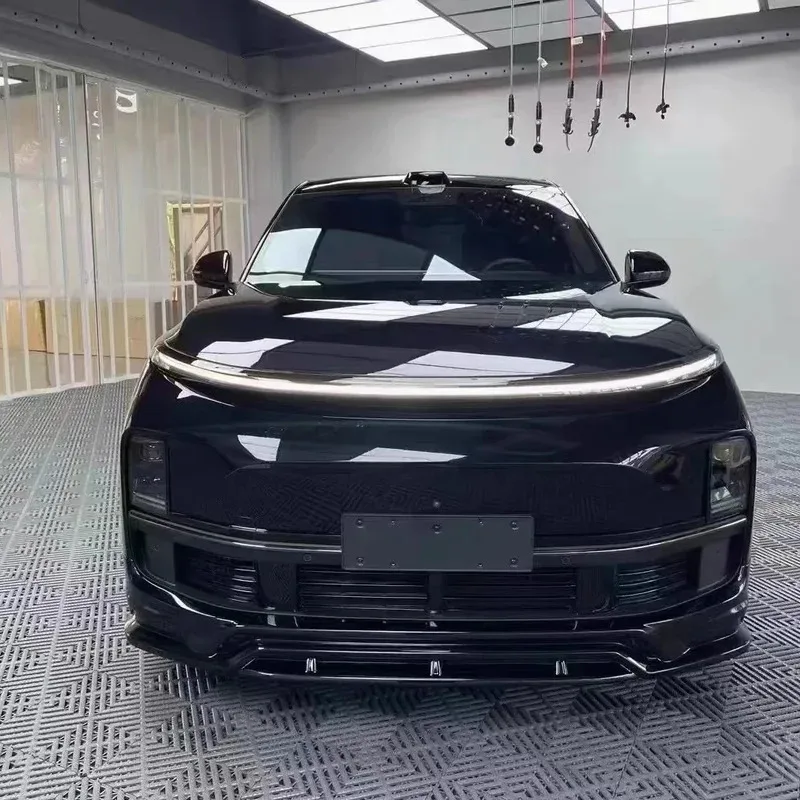 الرياضة نمط الجبهة الشفاه المصد الخلفي الجانب تنورة طقم الجسم للقيادة مثالية L7 L8 L9 Lixiang #4