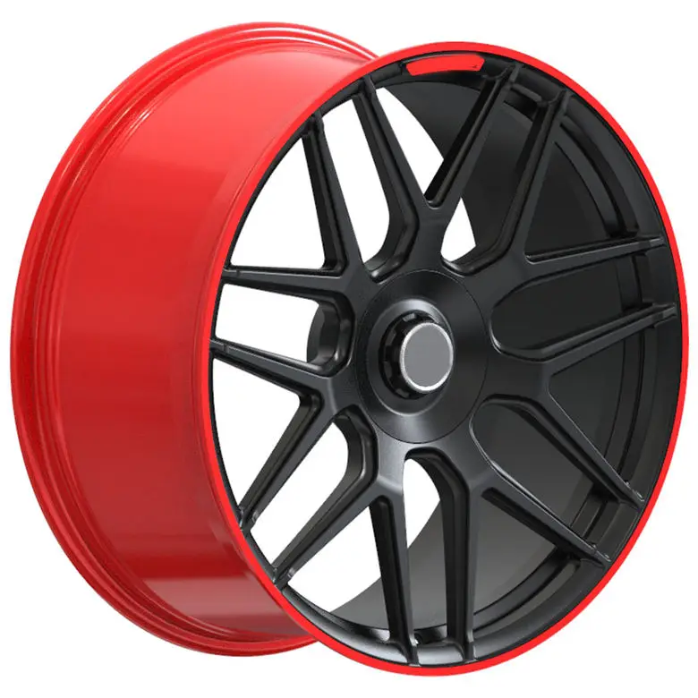 مصنع عجلات مزورة مخصص عالي الجودة بالجملة لجميع عجلات سيارات أودي 7 #2