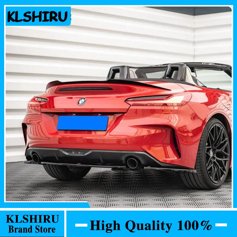 FOR BMW Z4 G29 V Style Carbon fiber Rear Spoiler Trunk wing 2020-2022 FRP Forged carbon