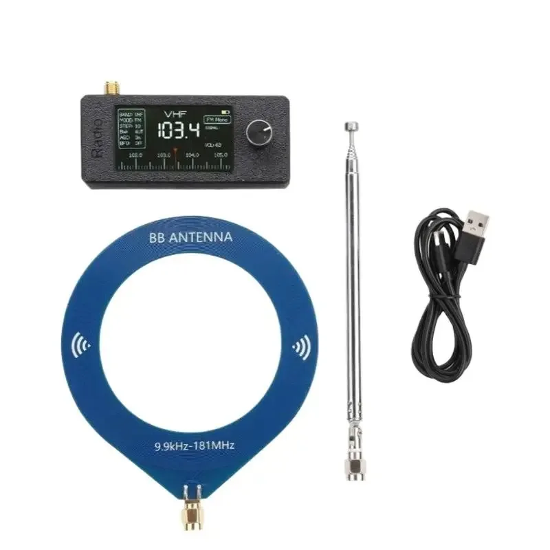 New ATS-mini V3 ABS Case SI4732 Pocket SSB Mini Radio LSB USB AM FM Radio Receiver ESP32S3 With Headphone Amplifier Hi-Z image 4