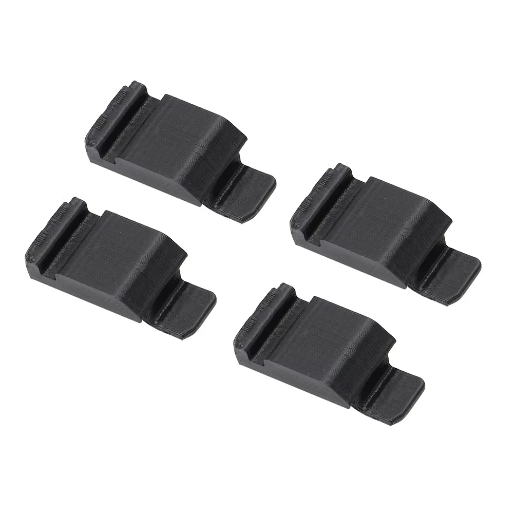 A82U-4PCS Front Rear Strikers Door Lock Striker Door Lock Rubber Fixing Parts For Mercedes W123 W126 240D 280E 300D