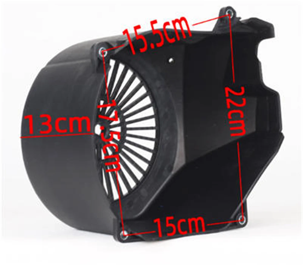 Rotor Flywheel Shroud Case Alternator Plastic Cover For WSE5000FA WSE5000S Or Similar 5KW E-Vehicle Extender Generator