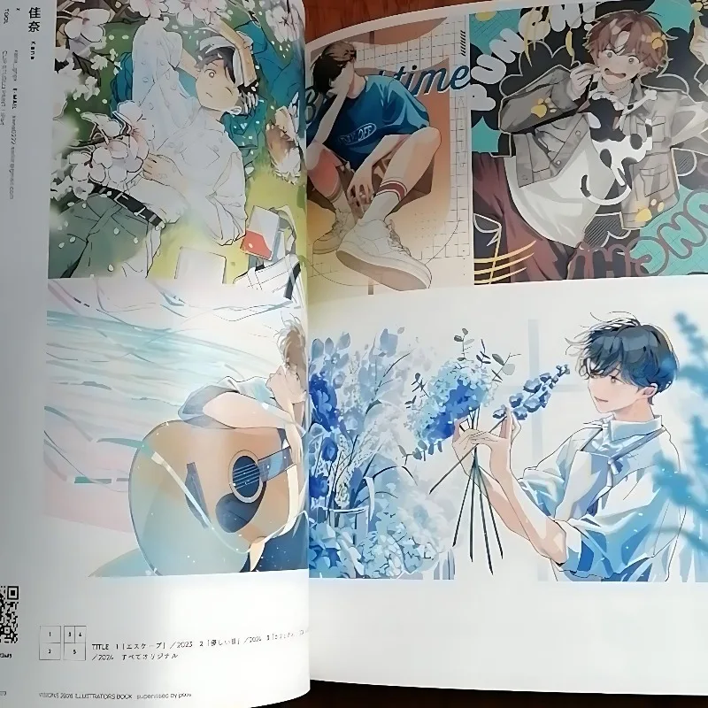 VISIONS 2026 Pixiv Ilustracje Rok 2026 Album Artystyczny Kolekcja Dzieł Japońskich Ilustratorów Album ze Zdjęciami