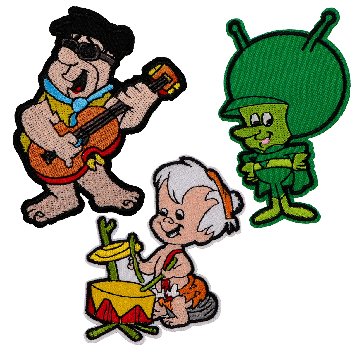 

American Animated Movies Embroidered Patches For Clothing Thermoadhesive Patches On Backpacks DIY Jackets Iron On Patches