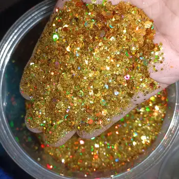 1kg/sáček fialová modrá růžová sypká objemová silná třpytivá náplast na nehty Netto 1000g holografický šestiúhelníkový flitrový prášek na dekoraci nehtů třpytky 12 nejlepší prodej třpytky 1kg - №1