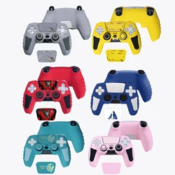 Non-Slip Silicone Soft Protector Sticker Skin For Sony Dualsense 5 PS5 Game Controller Case Thumb Stick Grip Cap Bumper Cover