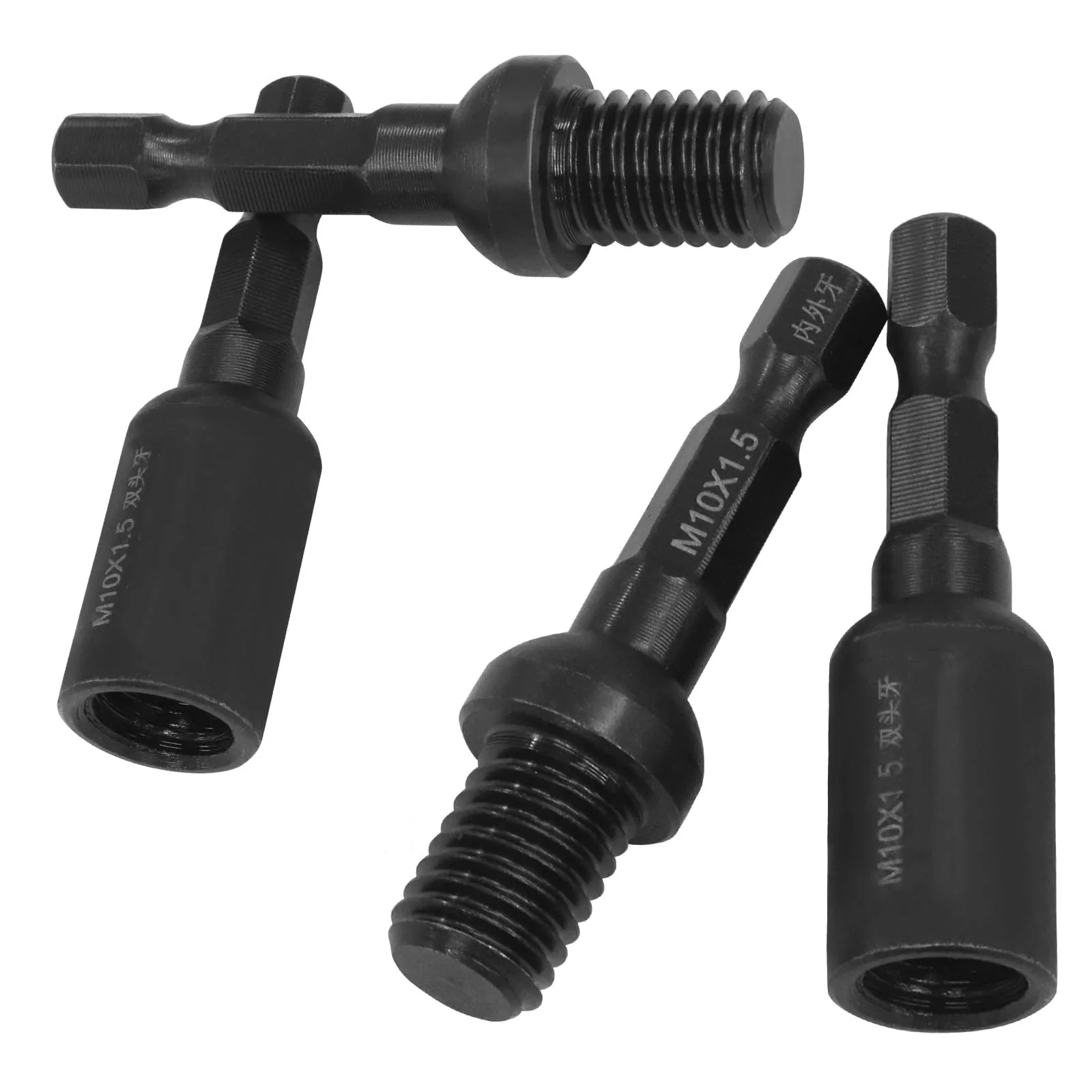 6pcs M6/8/10 Hanger Bolt Driver And Threaded Insert Driver 1/4