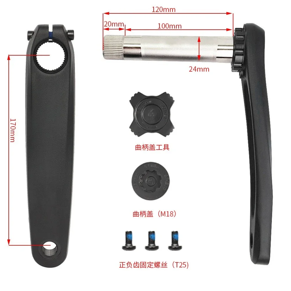 set-pedivelle-mtb-34t-36t-38t-40t-con-movimento-centrale-braccio-pedivella-170-in-alluminio-7075-a-velocita-singola-per-uso-su-bici
