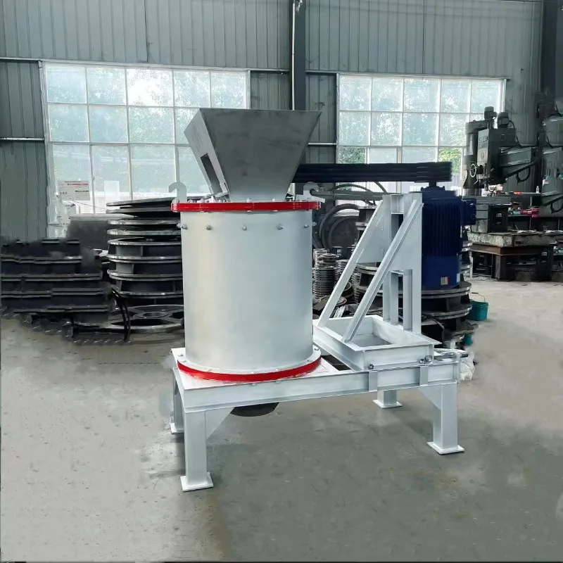 SUS Stainless Steel Vertical Shaft Crusher for Gravel Marble Stone with Bearing Motor Gear Core Components 1-Year Warranty