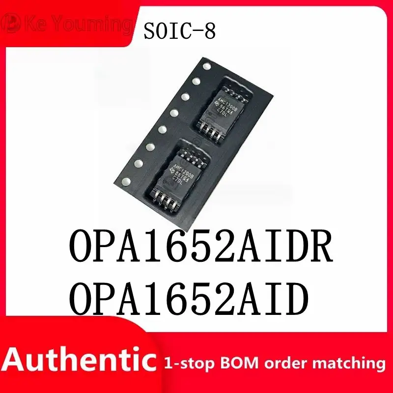 5PCS OPA1652AIDR OPA1652AID SOIC-8 Integrated Circuit (IC), Integrated Amplifier, Buffer, Electronic Components