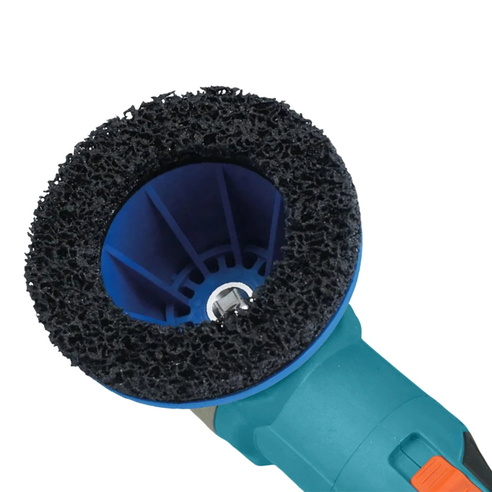 

Professional Wheel Hub Grinder Kit Wheel Hub Brush Wheel Hub Grinder Resurfacing Cleaning Kit 150mm for Cordless/ Air Drill