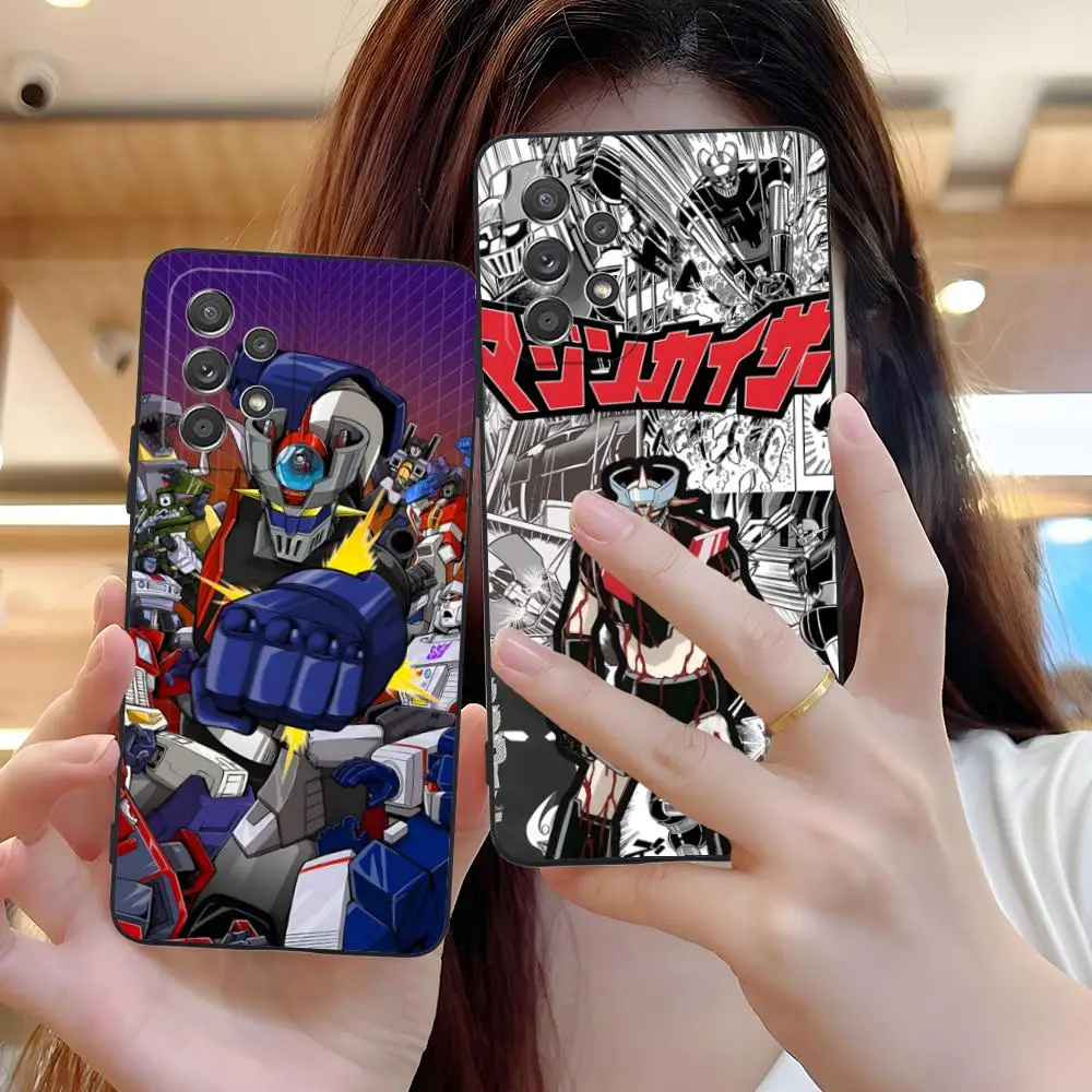 

Anime Mazinger Z Mobile Phone Case for Samsung Galaxy M55 54 42 35 34 33 32 23 22 15 14 13 12 F55 5G Colour Printing Smartphone