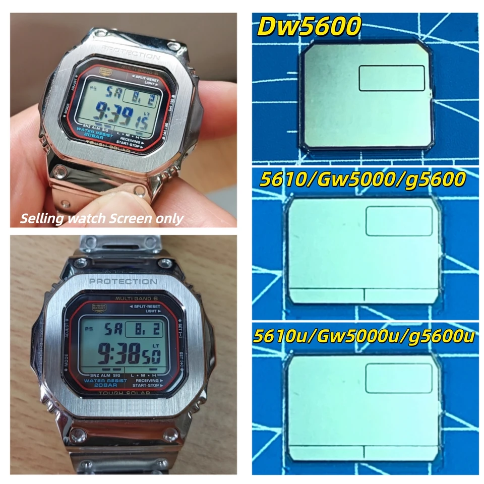 STN LCD Screen Mod for Casio Screen Replacement for DW5600 5610