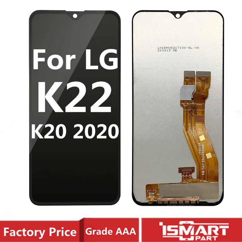 ЖК-дисплей K22 для LG K20 2020, дисплей с рамкой LMK200Z LMK200E LMK200B LM-K200, запасные части