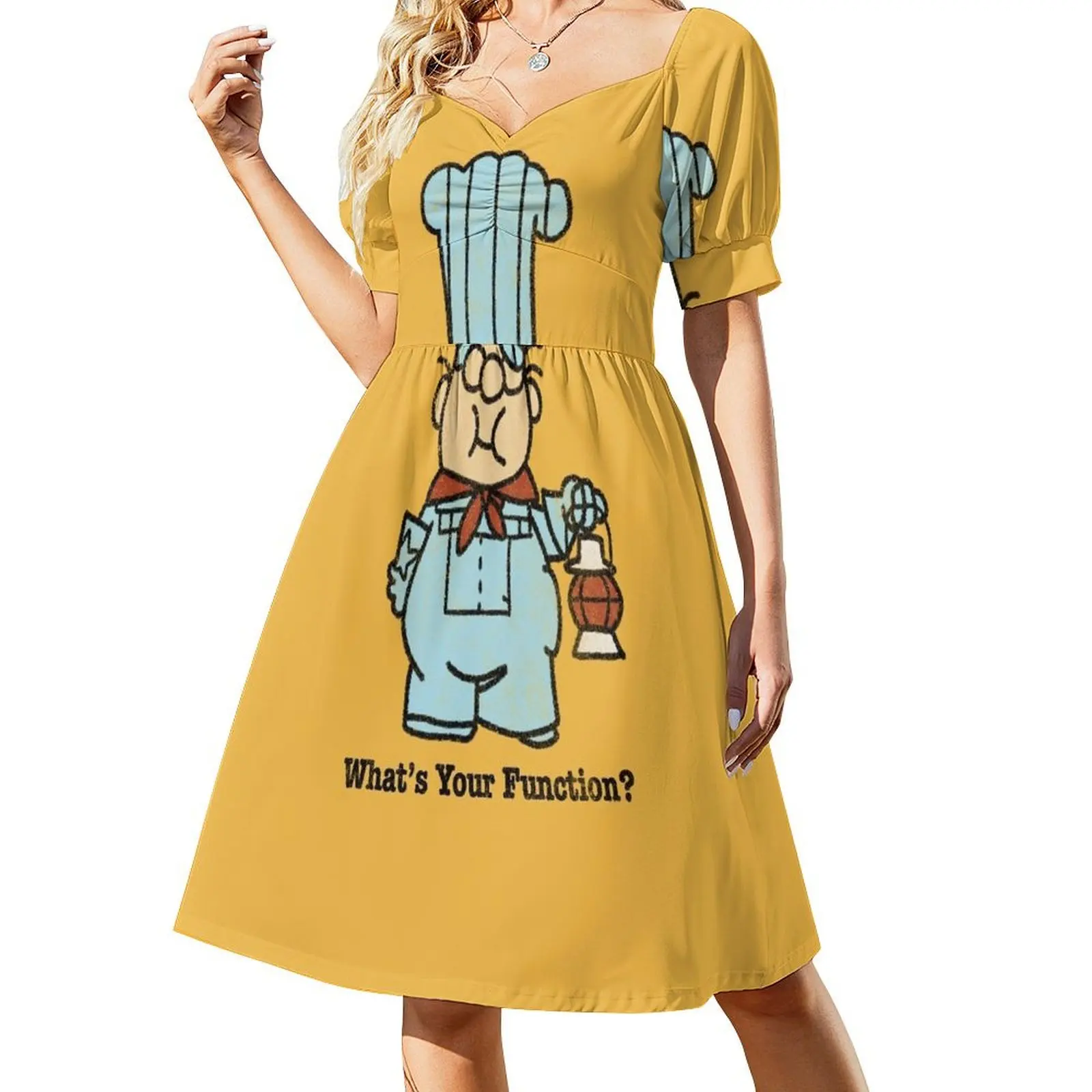 

Conjunction Junction - engineer Short-Sleeved Dress ladies dresses for special occasions women's dresses luxury Women's clothing