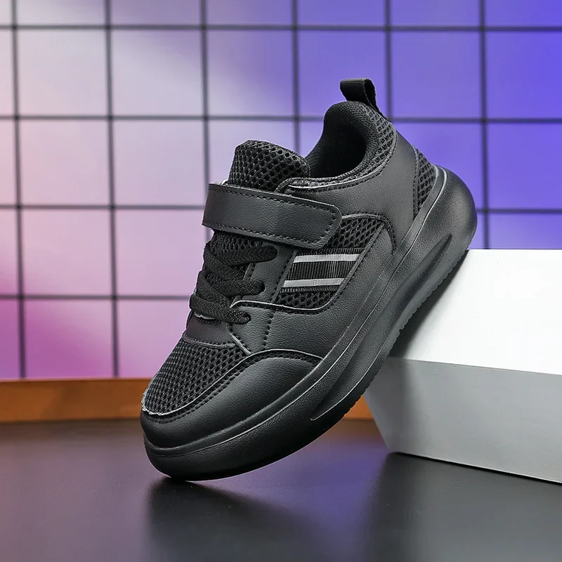 

2025 New Children's Sneakers Kids Fashion Design White Non-slip Casual Shoes Boys Breathable Sneakers Toddler Outdoor Shoes