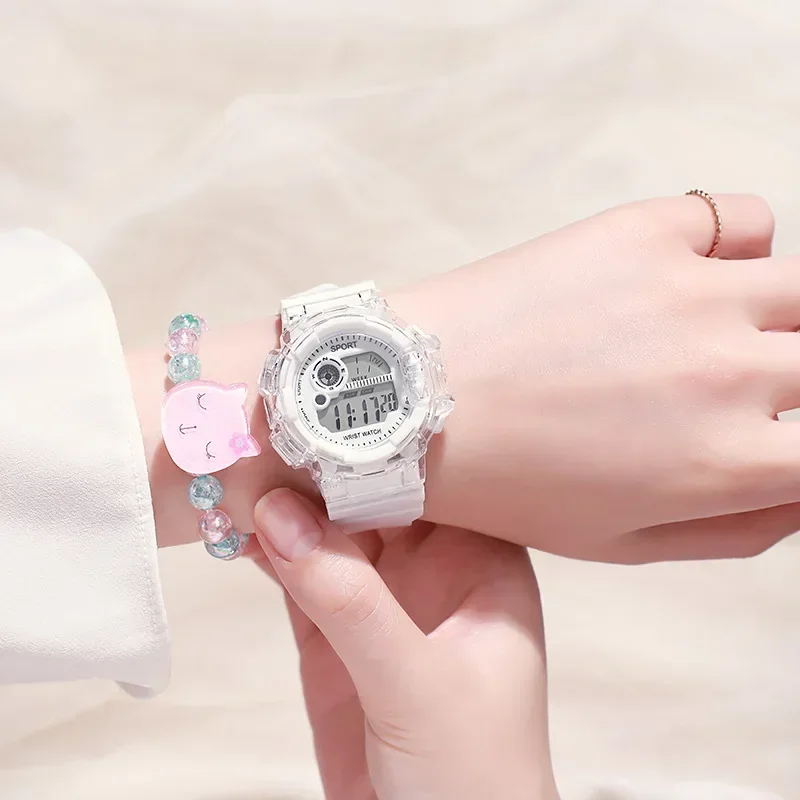 Electronic Watch Women's Multi-function Chronograph Alarm Clock Boy Children's Watch Student Party Relógio Relojes Digitales