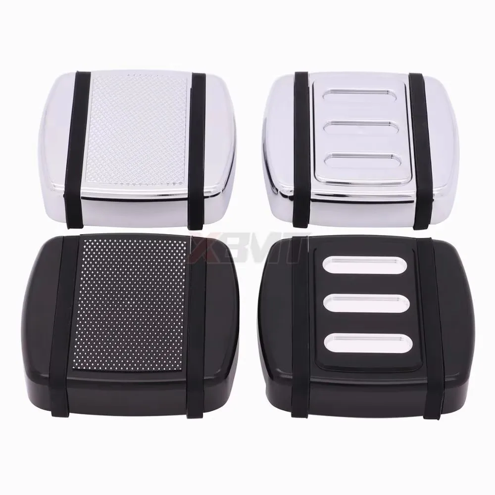 

Motorcycle CNC Aluminium Brake Pedal Pad Cover Foot Pegs For Harley Street 500 750 XG500 XG750 FXST Softail FXD Dyna