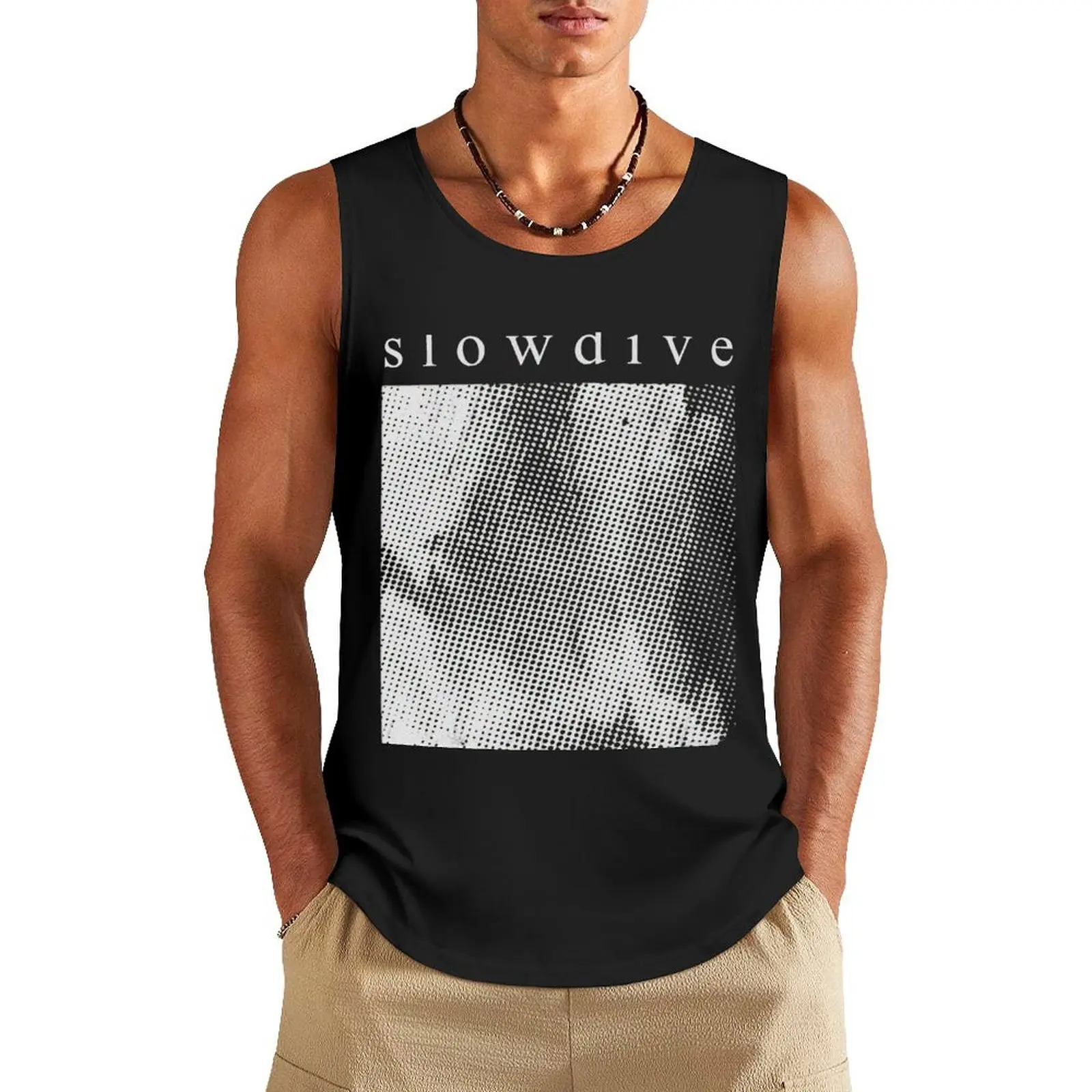 

Slowdive Souvlaki Tour Tank Top cotton t-shirts man sexy clothes men vest for men