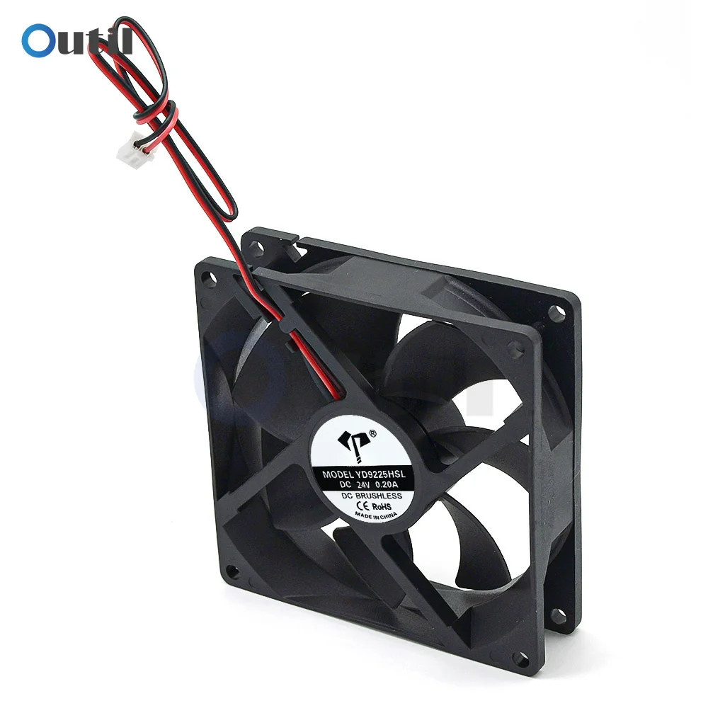 5V 12V 24V 48V 9225 12025 Sleeve/Ball Cooling Fan 92mm 120mm FG PWM USB 2PIN 3PIN 4PIN DC Cooler Fan for PC Computer Case