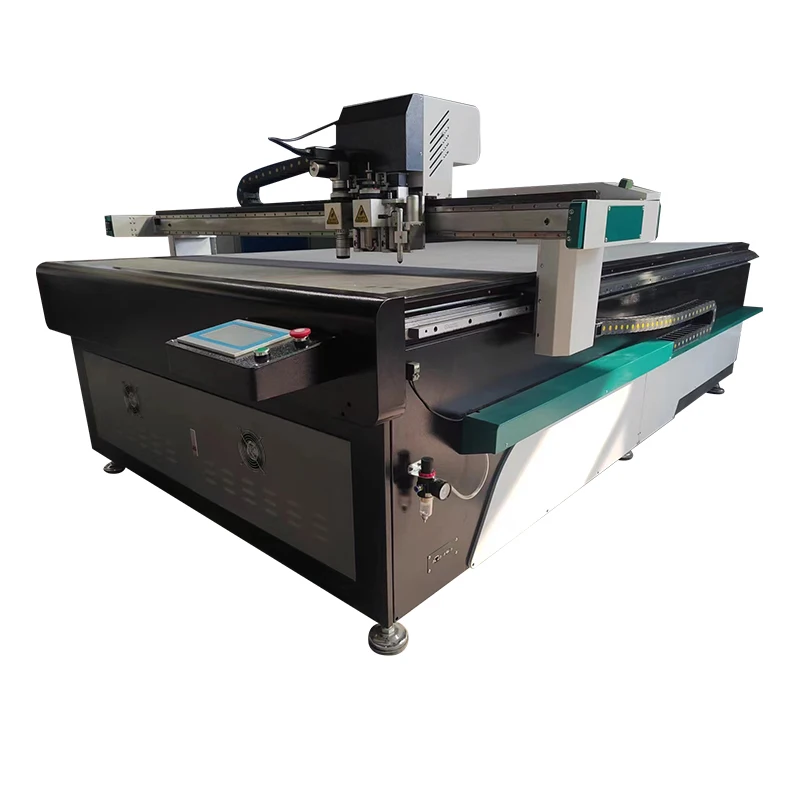 Computerized packing machine eggs mold die cut machine fruit carton box digital cutter with the universal cutting tool