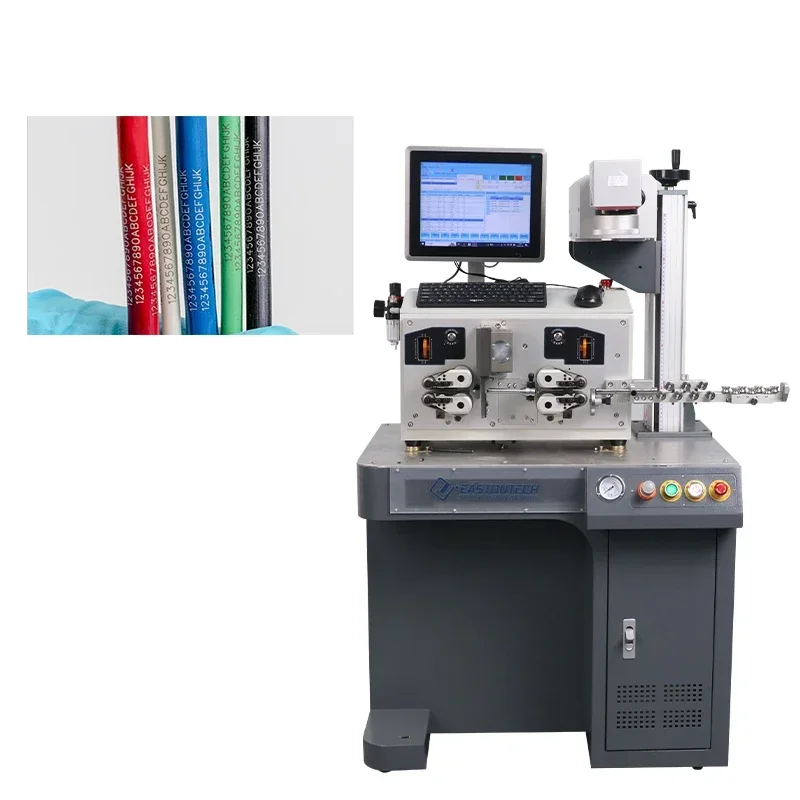 Wire Strippinng Machine With Laser Marking EW-3035+L Intelligent Software Controlled Machine