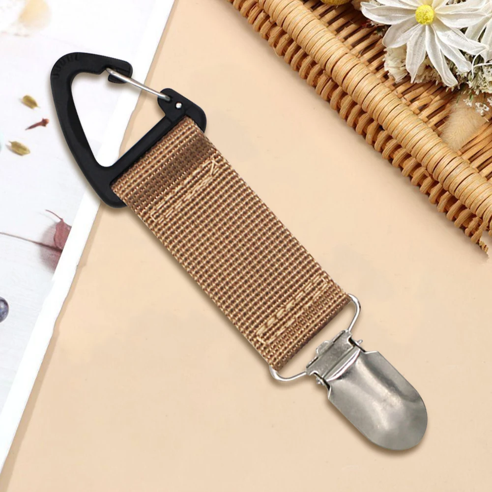 Handbag Portable Hat Clip Universal Backpack Clips Canvas Lightweight Storage Accessories Travel Outdoor Practical Gadgets