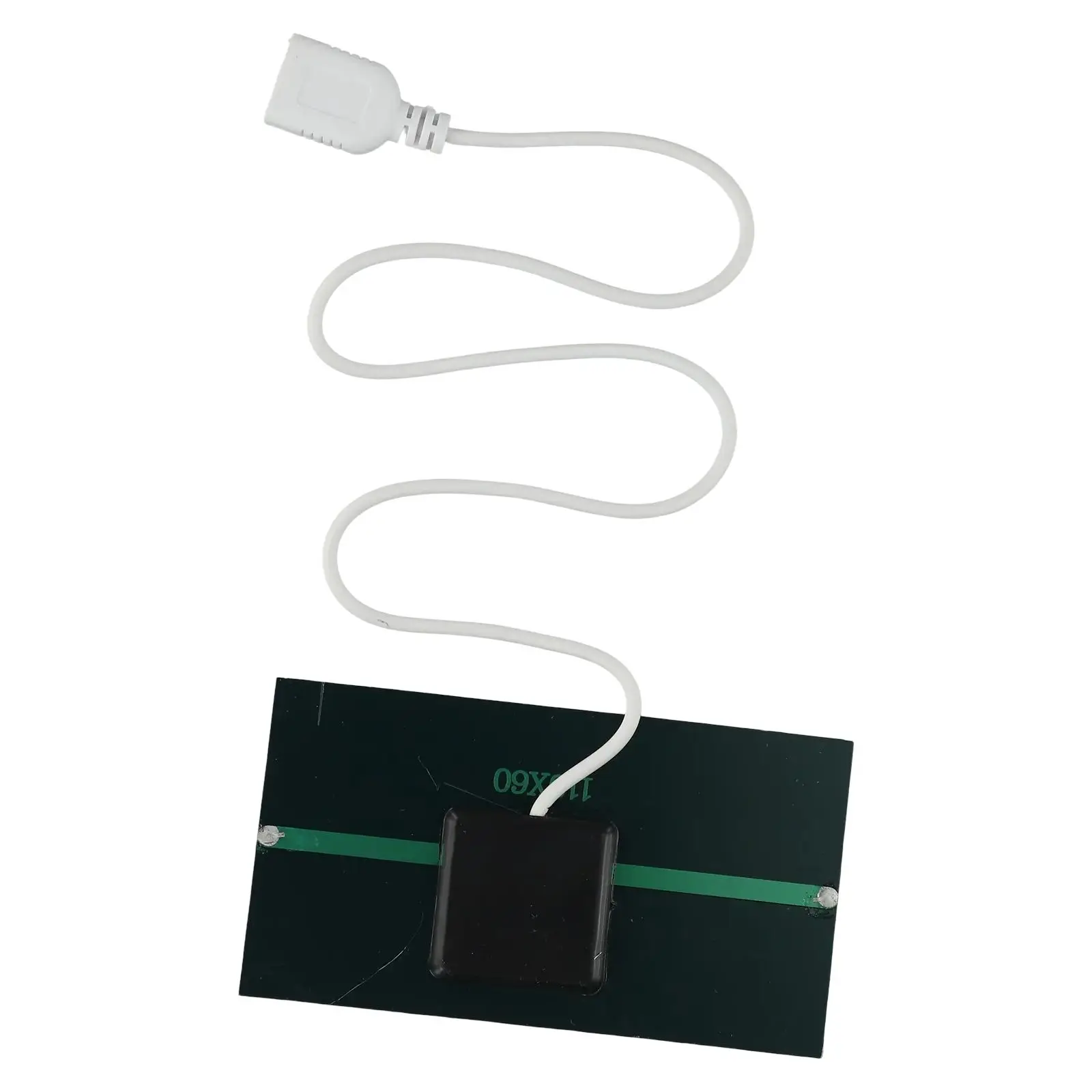 Portable 2W Solar Panel Charger for Efficient Energy Generation in Cloudy Conditions Suitable for Various Applications