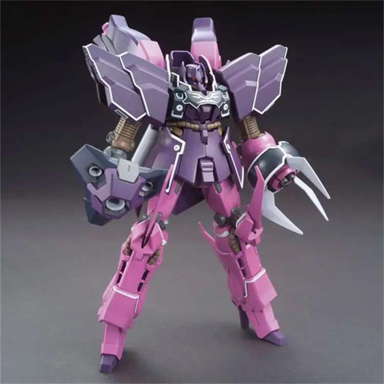 오리지널 반다이 Hguc 1/144 로즈 줄루 Ep7 건담 조립 모델 장난감 수집품 애니메이션 액션 피규어 모델 장난감 장식품 선물