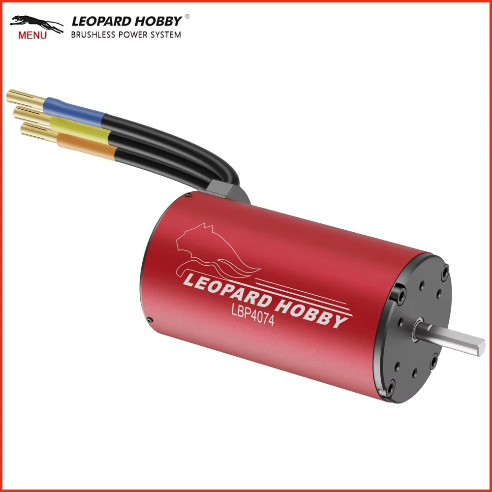 Leopard Hobby LBP4074 4074 KV2000/KV2150 4-6S Waterproof Brushless Motor For 1/8 1/10 RC Car Truck