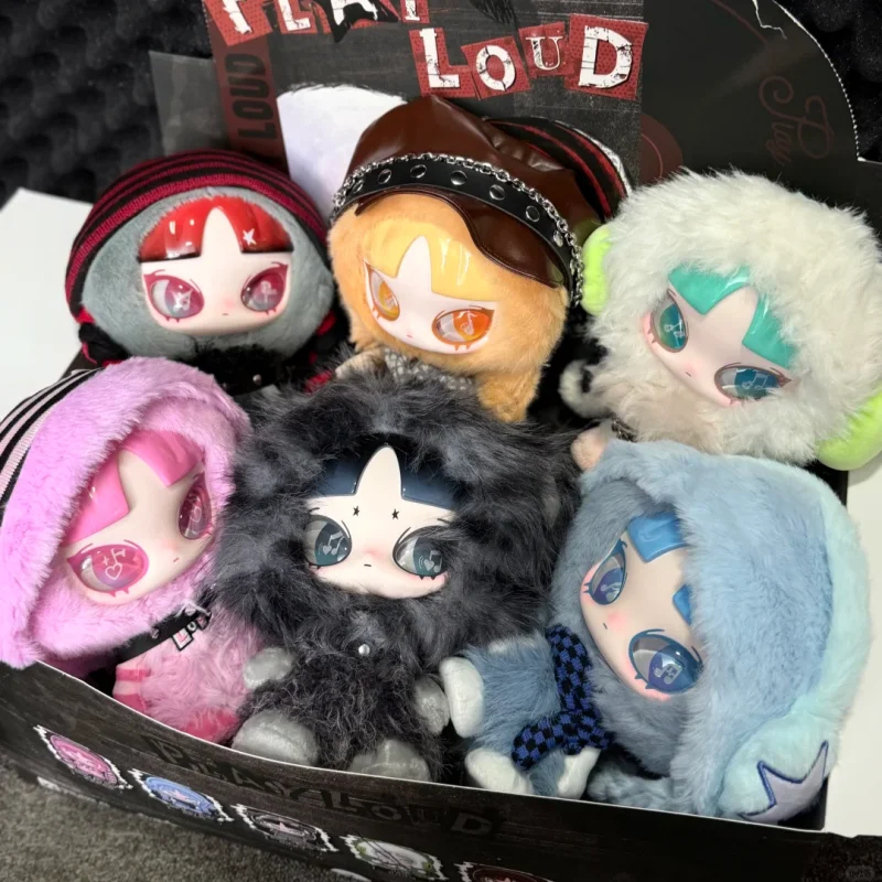 

Authentic Inn'S Play Loud Series Plush Blind Box Caixa Caja Cute Dolls Girls Boys Gift Backpack Pendant Holiday Surprise Gift