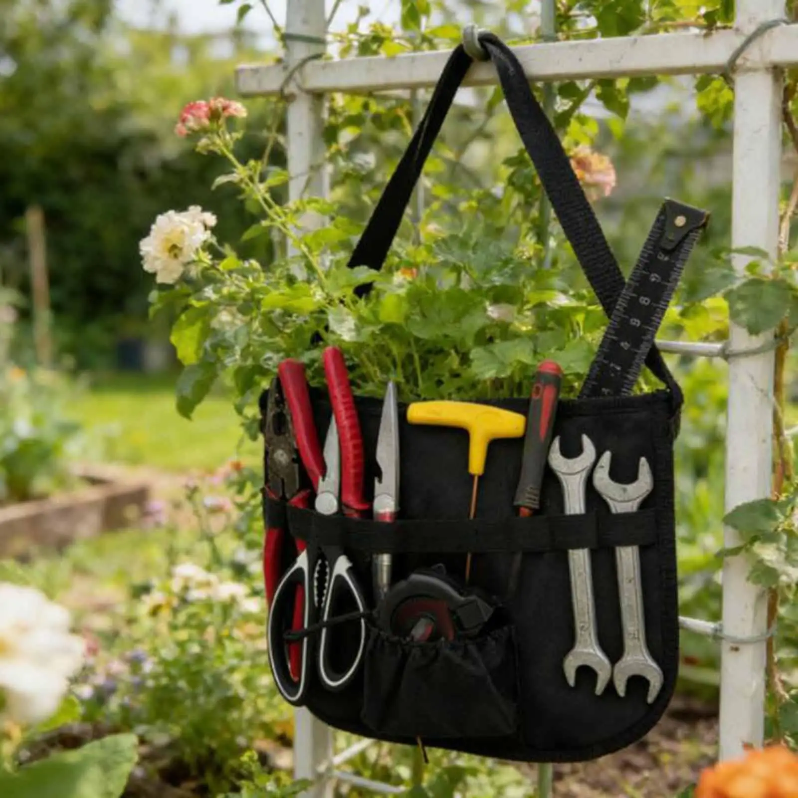 

Поясная сумка-органайзер для инструментов, подарочная, для хранения, рабочий фартук, поясная сумка для мастеров, электриков, для походов, садоводства, столярных работ