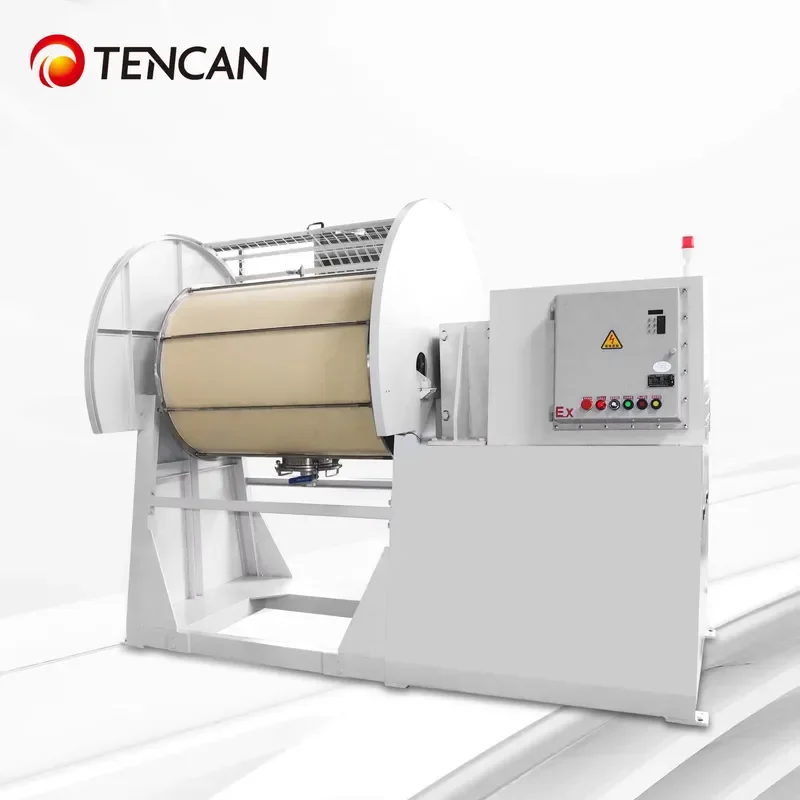 i TENCAN QM-500 Explosion Proof 500L Horizontal Grinding Mill CE Certified for Lithium Battery Ceramic Materials Roller Ball