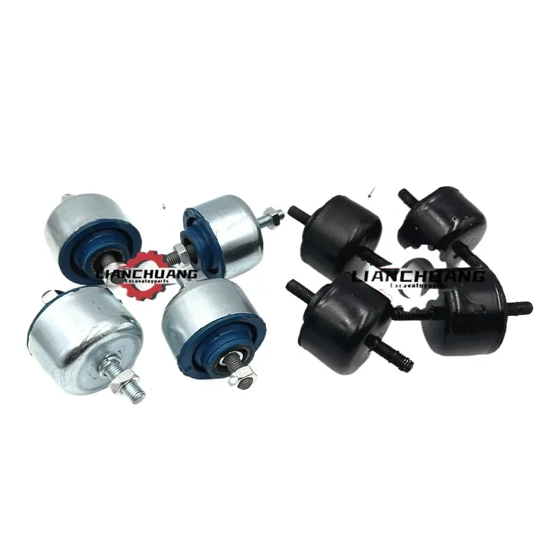 

For Cape18 Sany SY15/16/17 Machine rubber feet Kubota Engine block leg pad damping rubber buffer cushion mini excavator