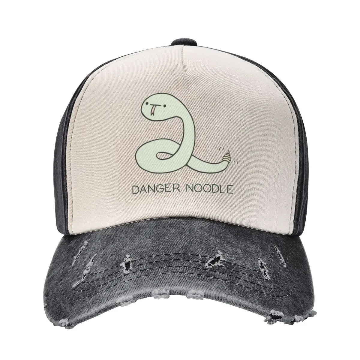 Danger Noodle Baseball Cap Beach Bag Dropshipping birthday Hat Man For The Sun Men Hats Women's