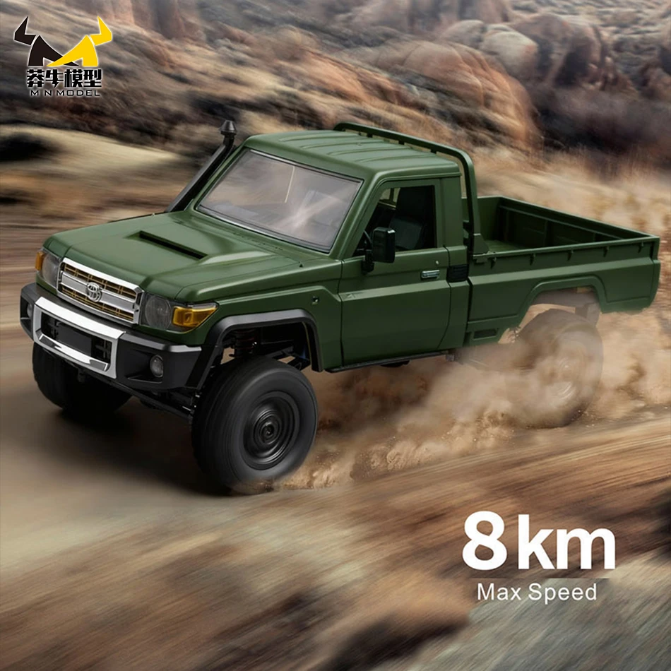 MN 모델 1/12 4x4 2.4G 원격 조종 등반 차량 전문가용 LC79 트럭 오프로드 차량 락 크롤러 전지형 픽업 장난감