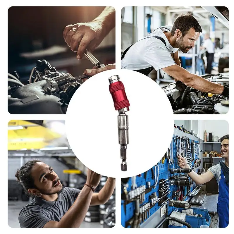 قضيب تمديد لمفك البراغي متعدد الزاوية ، أداة تغيير الساق ، أداة تغيير الساق ، القفل الذاتي ، ملحقات منزل السيارة ، 1 في ، 4 في