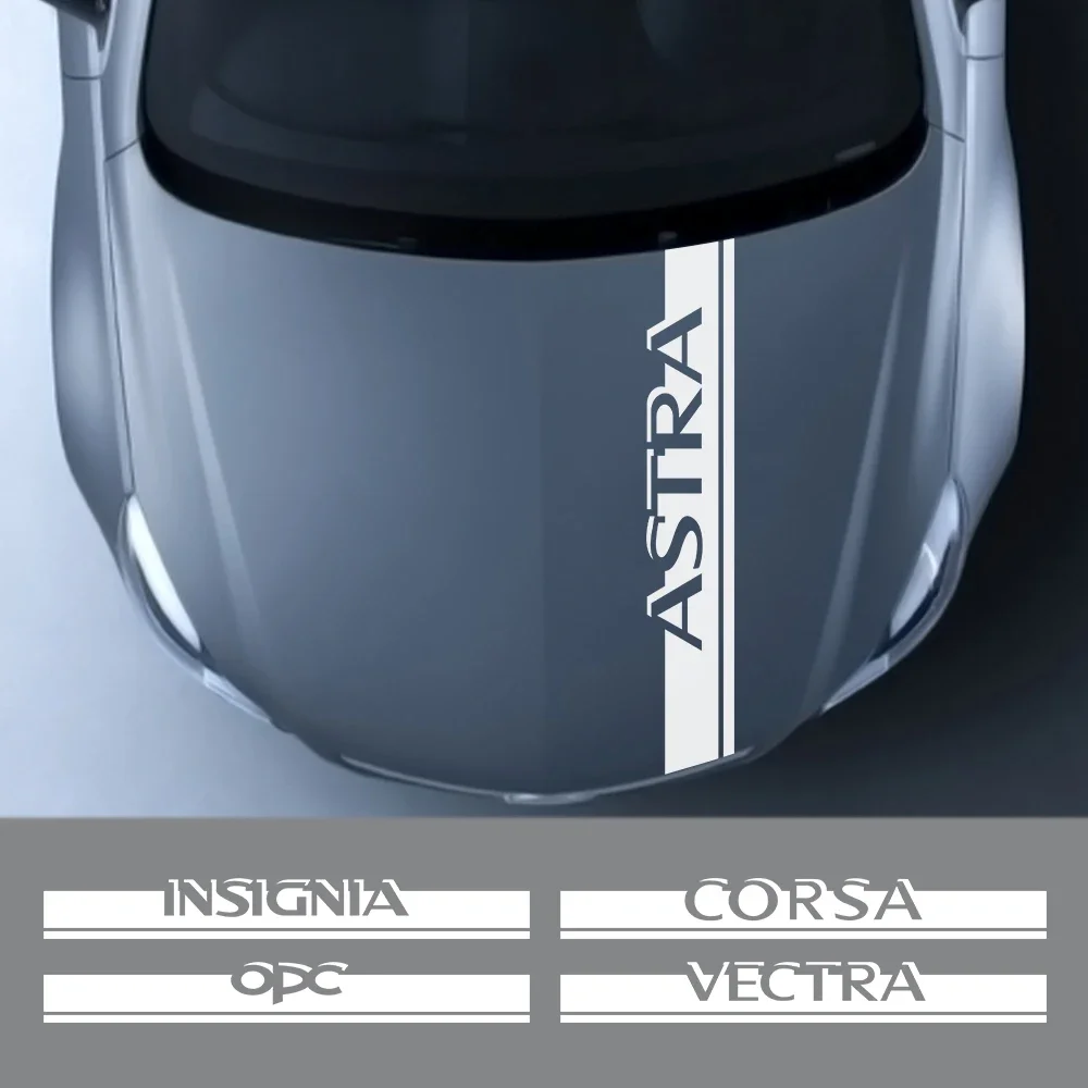 

Наклейка на капот автомобиля для Opel OPC Astra J H G K Insignia Corsa D B E Mokka Vectra B, аксессуары для декора капота