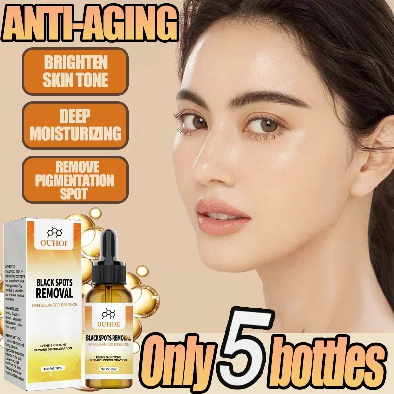 

Skin Melanin Repair Facial Essence Whitening Spot Removal Serum Retinol Vitamin C Niacinamide Anti-Aging Brighten Moisturizing