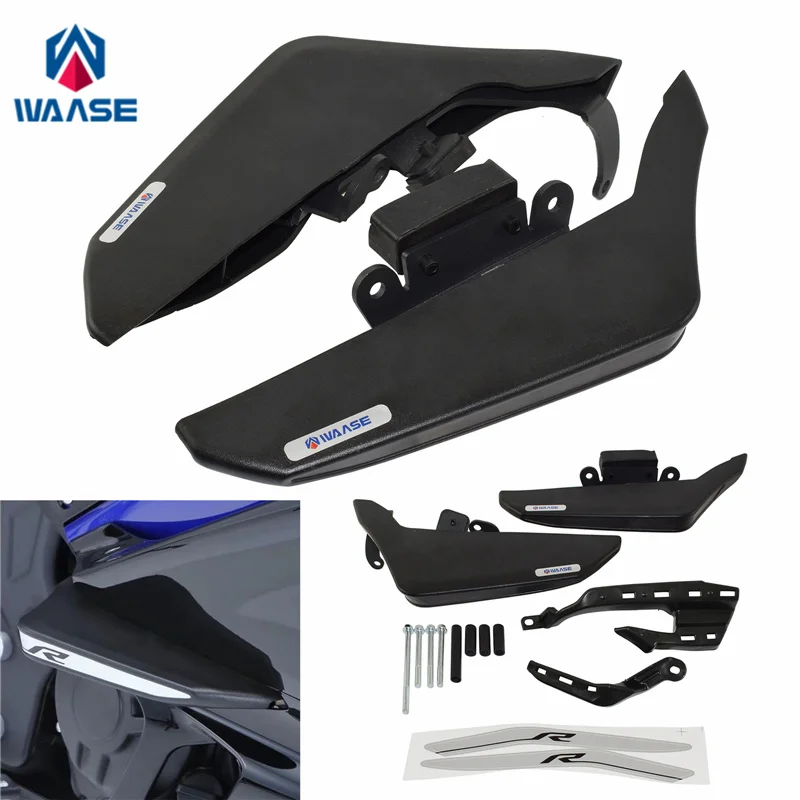 waase Crash Pads For Yamaha YZF R3 R25 2019 2020 2021 2022 2023 Engine Frame Sliders Guard Cover Falling Protector