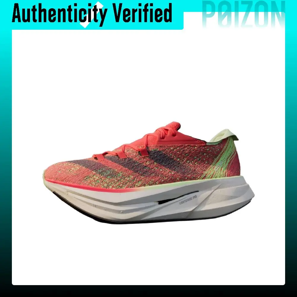Adidas Adizero Prime X 2.0 Comfortable Low top Carbon Plate Running Shoes Unisex Red ID0265