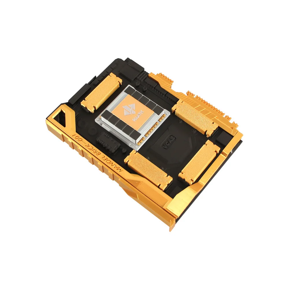 دلتا فورس لعبة الدعائم ماندل وحدة الكمبيوتر الخارقة ثلاثية الأبعاد مطبوعة لعبة مجسمة حلية جمع الشكل #6