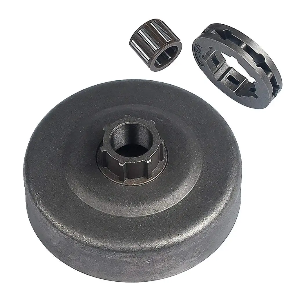 Clutch Drum Sprocket and Rim Sprocket Bearing Durable Alloy Replacement Parts for MS440 Garden Tools