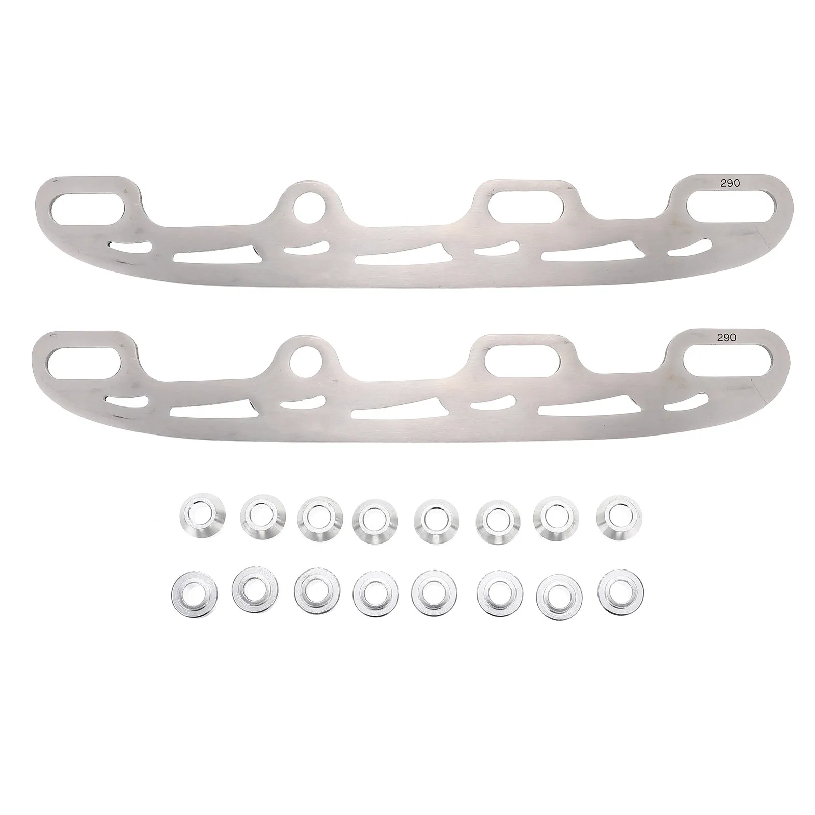 

Metal Skating Blades Replacement for Roller Ice Hockey Skates Durable Knife Tooth Design Skate Shoe Components