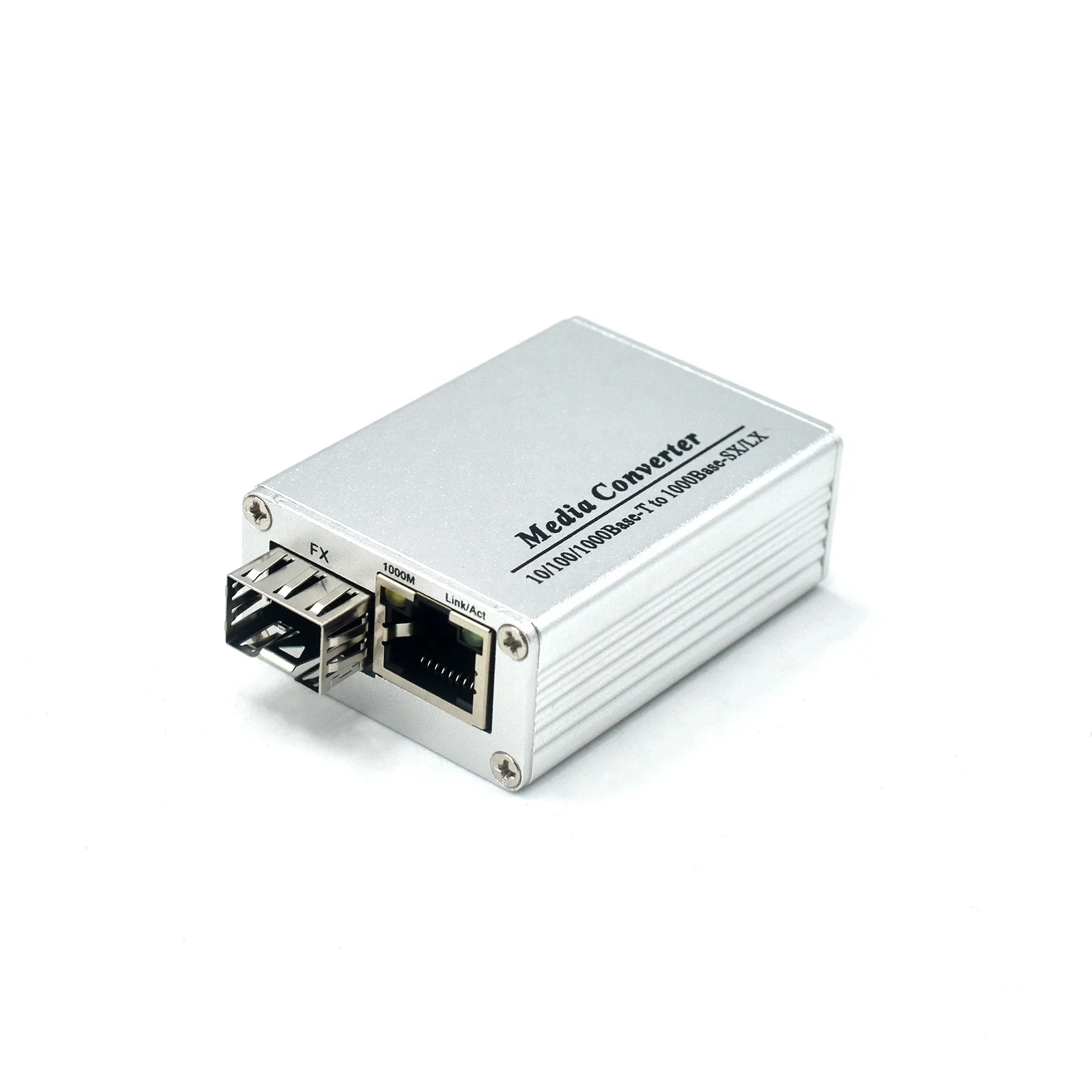 Mini SFP Media Converter, 10/100/1000Mbps 1SFP, 1RJ45 Port, 20km, 10/100/1000Mbps