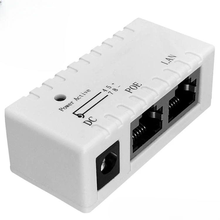 100Mbps 5V 12V 24V 48V/1A POE Injector Power Splitter for IP Camera POE Adapter Module Accessories