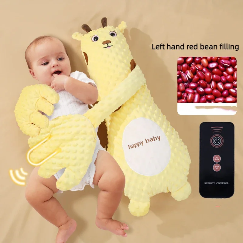 Smart Auto Simulated‑palm Patting Throw Pillow Soothing Patting Function Serves as Sleep‑assist Companion for Better Daily Rest